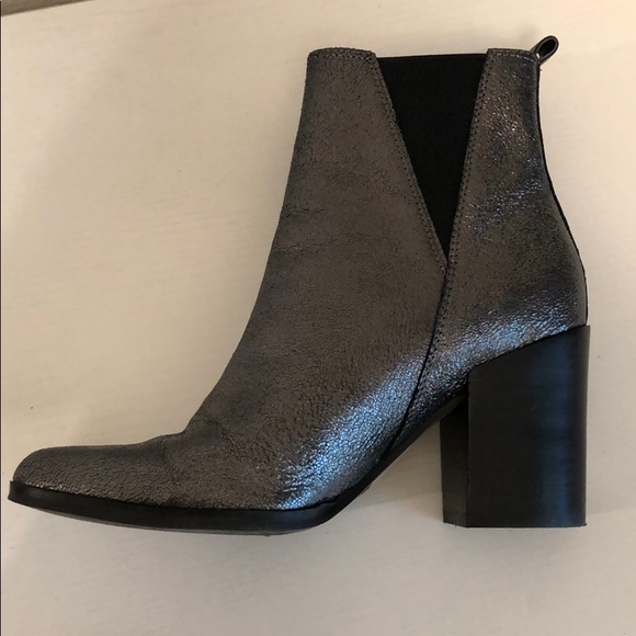 Metallic booties/boots silver - Picture 6 of 7